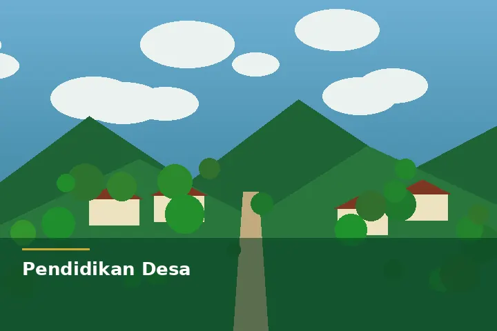 Ilustrasi pendidikan dan inovasi masyarakat Pekik Nyaring